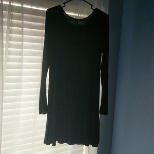 simple black dress from old navy